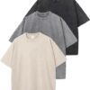 レイワ クラシックウォッシュ 3枚組 メンズ オーバーサイズTシャツ